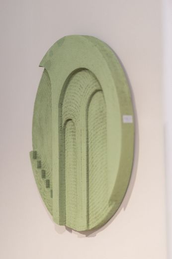 Slika Reljefni panel | 60cm | Olive green |