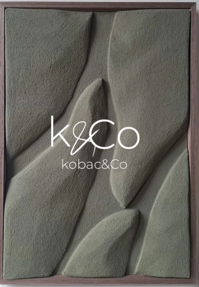 Slika Uramljeni reljefni panel  |100cm x 70cm| Copper brown |